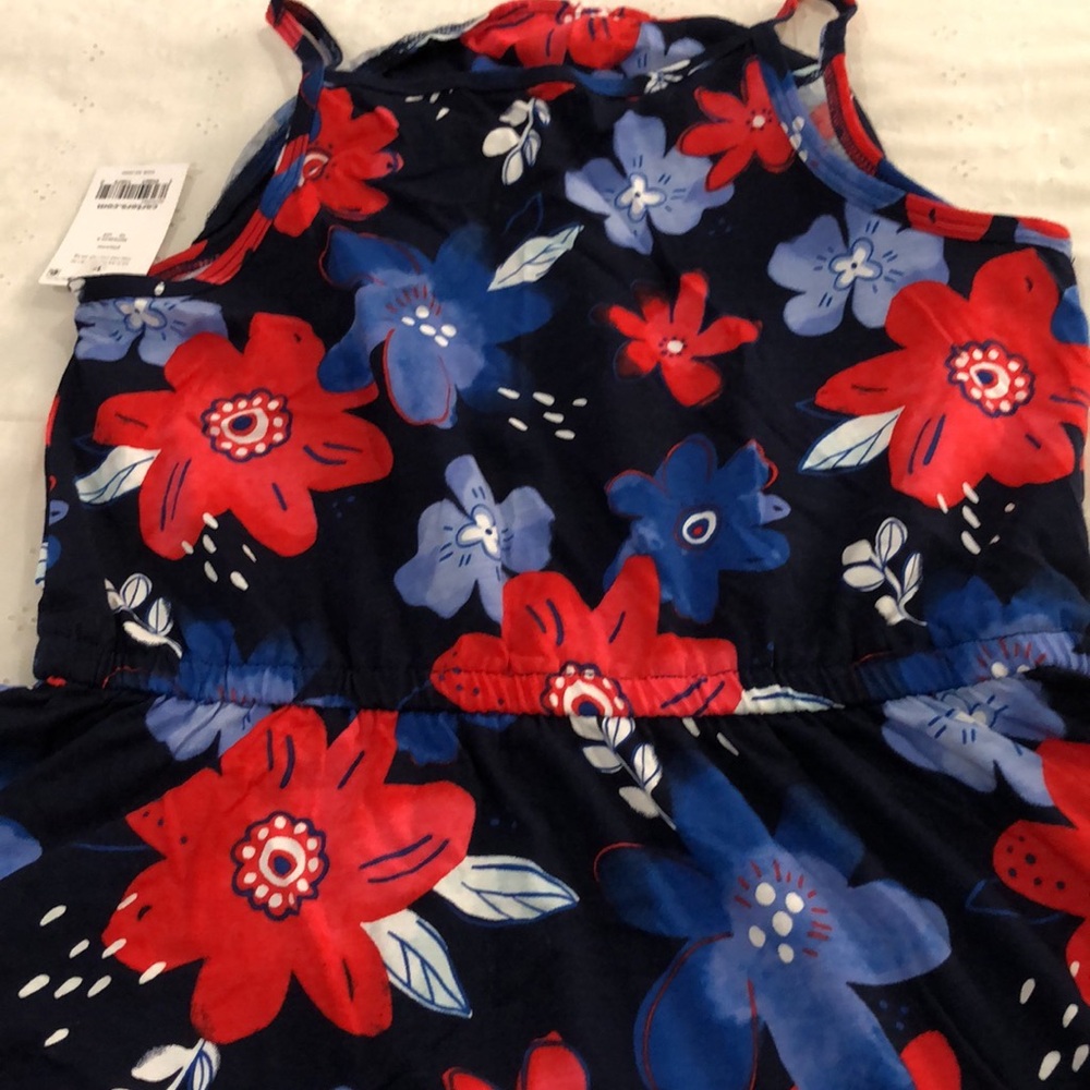 NWT Carter's Colorful Floral Dress, size 10